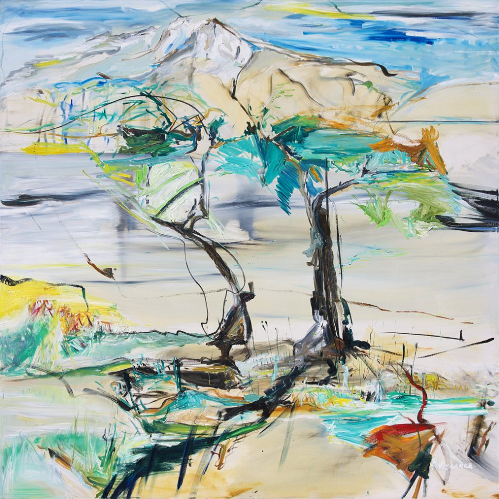 2007-62. San Roque – Acrílico y oleo sobre tela 190x190cm. Año 2007