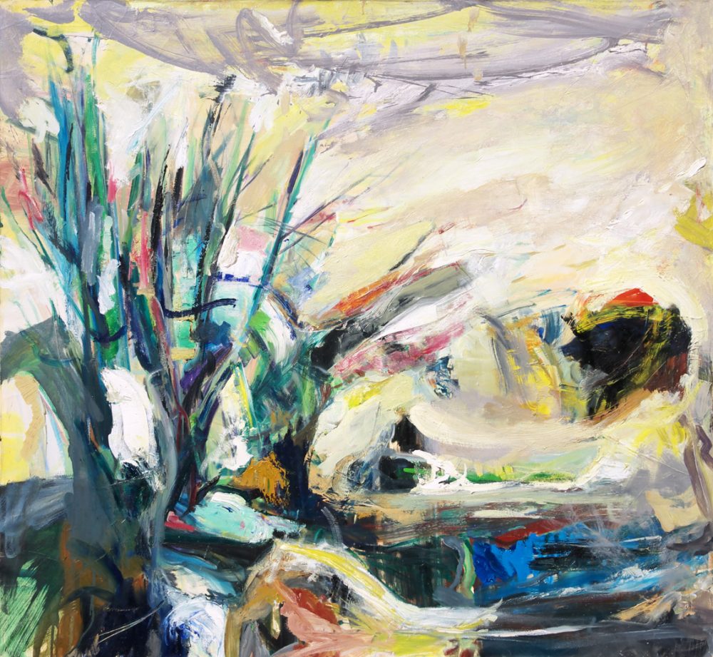 2003-67. Tres árboles – Óleo sobre tela 105x115cm. Año 2003