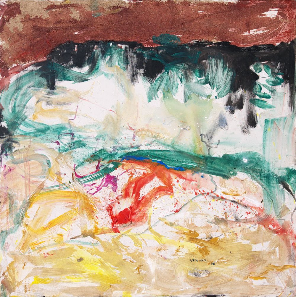 2006-09. Montaña – Técnica mixta 170x170cm. Año 2006