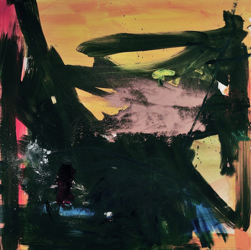 2008-07. Sin título – Técnica mixta sobre tela 140x140cm. Año 2008