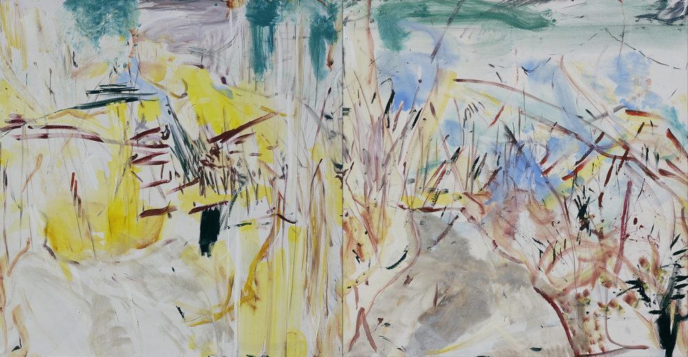 2007-32. Sin título – Acrílico sobre tela 175x350cm. Año 2007