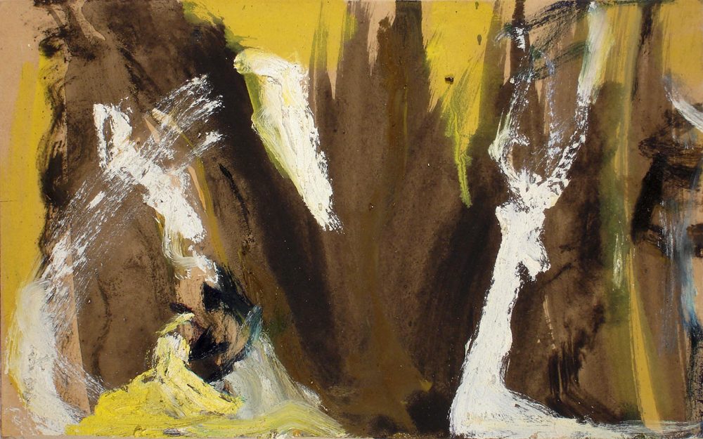 2004-35. Sin título – Óleo sobre placa 25x40cm. Año 2004