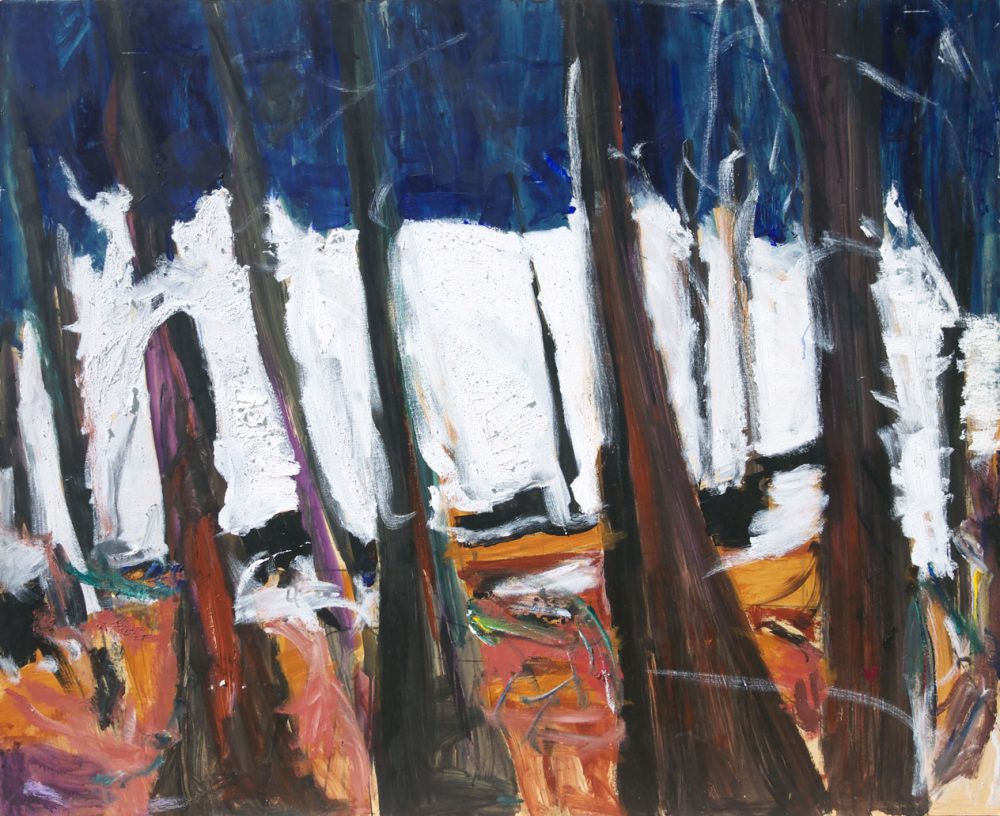 2004-54. Sin título – Acrílico y Óleo sobre placa 110x140cm. Año 2004