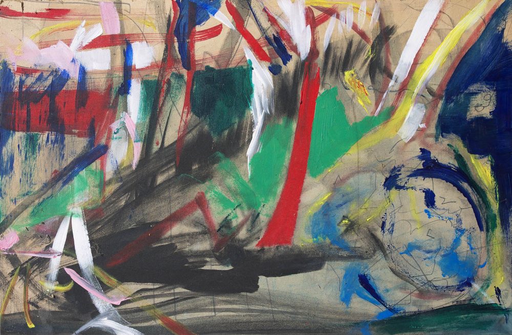 2007-02 Sin título – Acrílico sobre placa 33x50cm. Año 2007