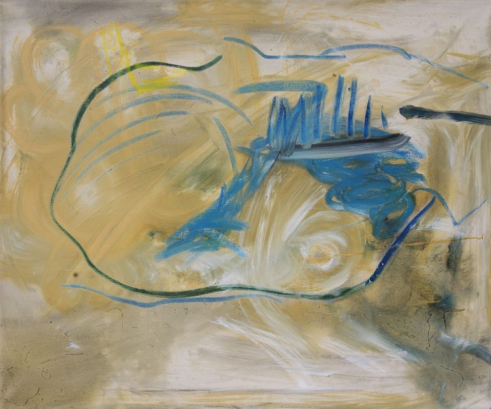 2007-15. Imagen que trasciende a una forma – Oleo sobre tela 100x120cm. Año 2007