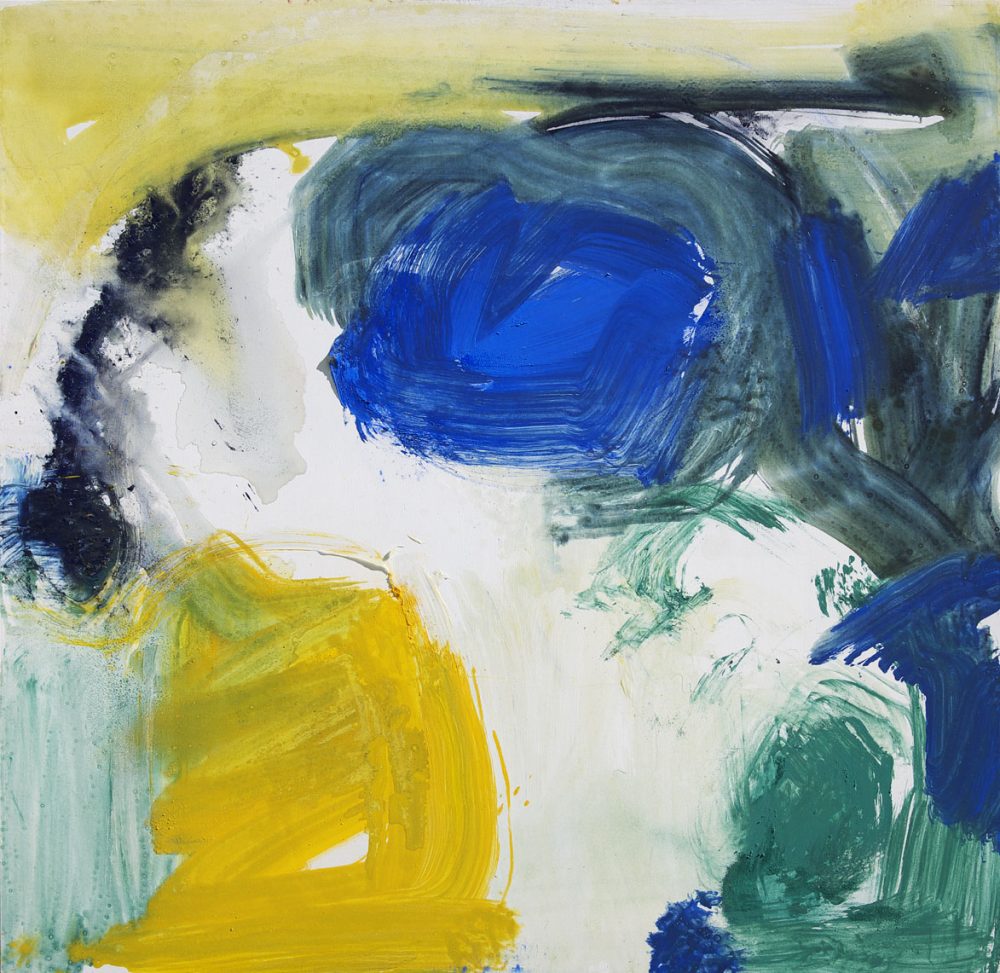 2007-37. Sin título – Técnica mixta sobre tela 140x140cm. Año 2007