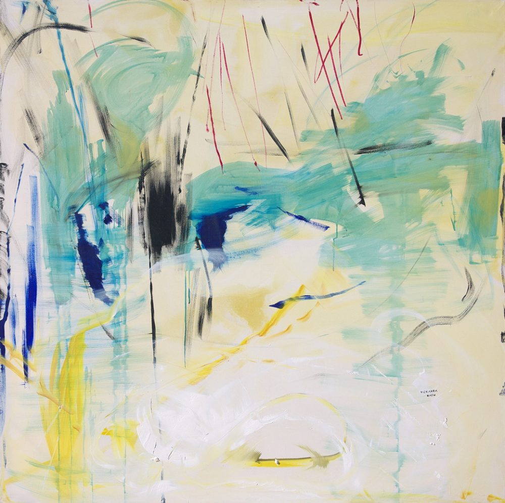 2006-48. Lago – Oleo sobre tela 200x200cm. Año 2006