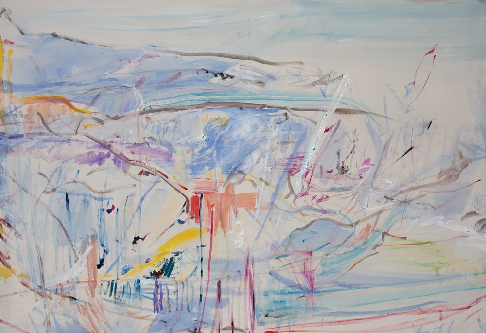 2008-81. Sin título – Acrílico sobre tela 140x200cm. Año 2008