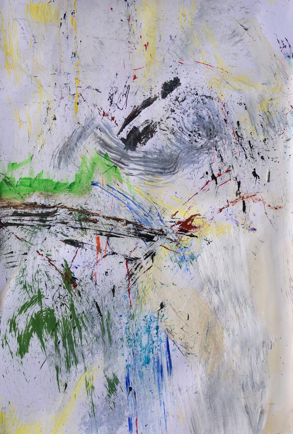 2010-24. Sin título – Acrílico sobre papel 110x74cm. Año 2010