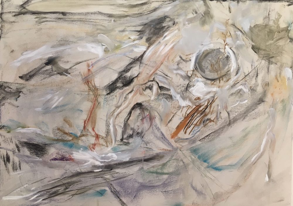 2019-20. El cuento – Oleo sobre tela 60x80cm. Año 2019