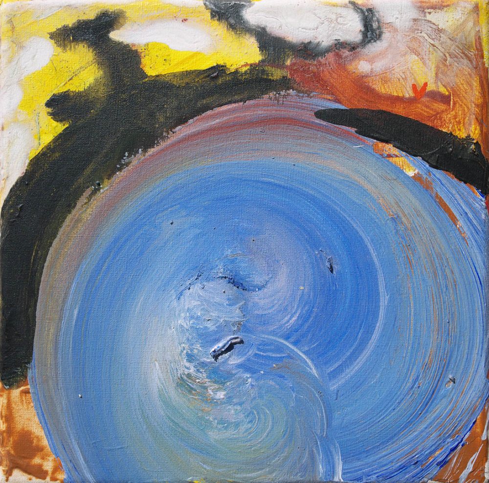 2005-17. Sin título – Acrílico sobre tela – 20x20cm. Año 2005