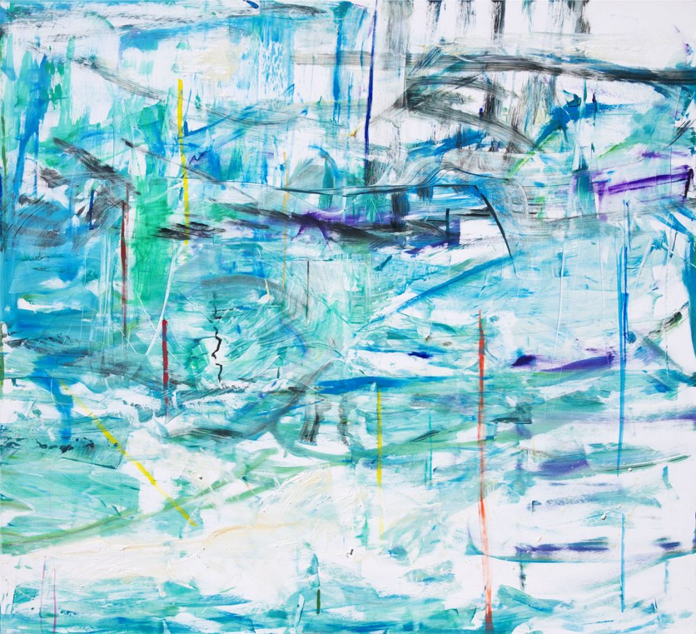 2013-50. Sin título – Oleo sobre tela 200x220cm. Año 2013