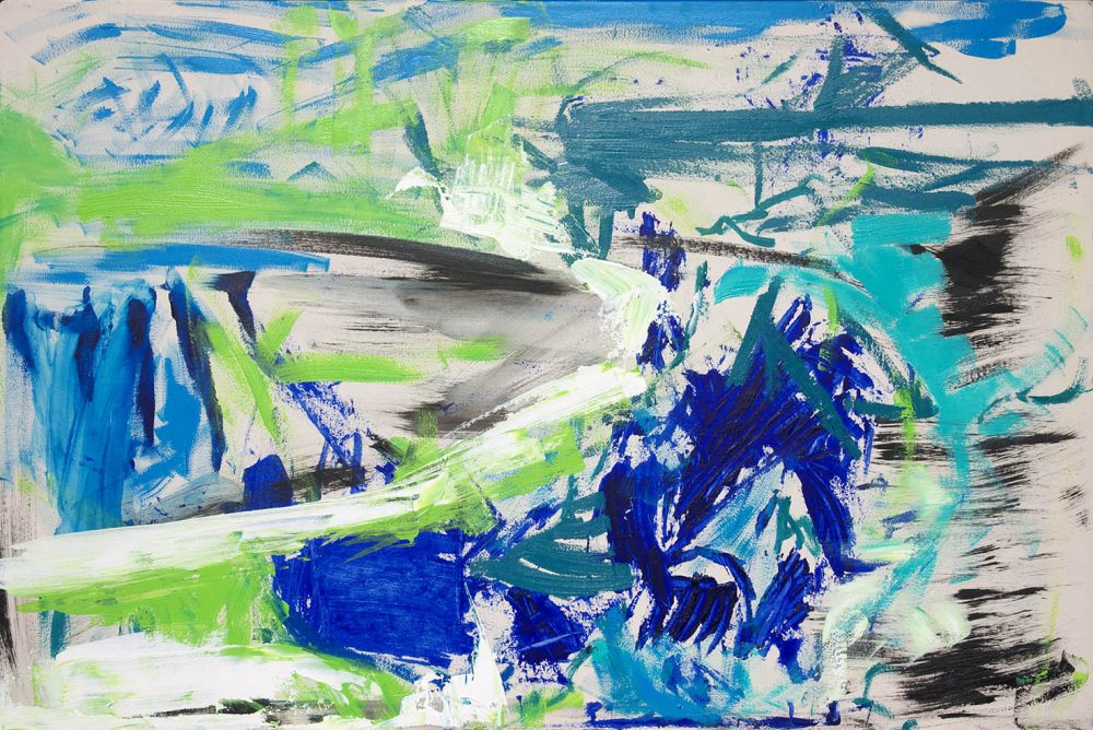 2014-56. Sin título – Acrílico sobre tela 60x90cm. Año 2014