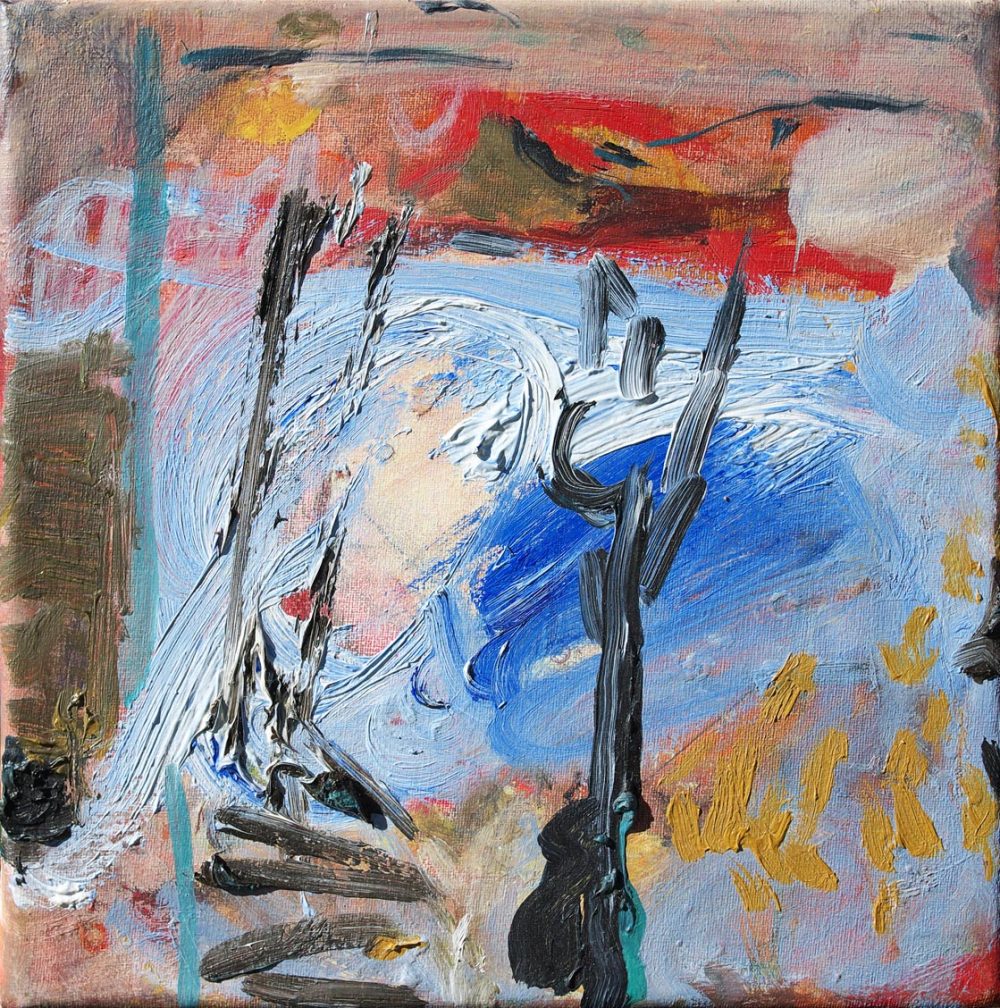 2005-16. Sin título – Óleo sobre tela – 20x20cm. Año 2005. Colección artista