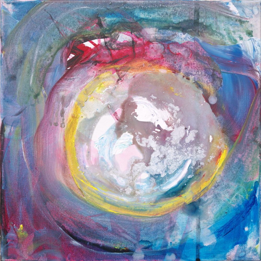 2005-33. Sin título – Acrílico sobre tela – 40x40cm. Año 2005
