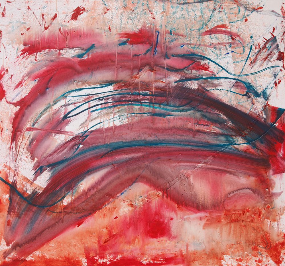 2019-22. Fuego – Acrílico sobre tela 130x140cm. Año 2019