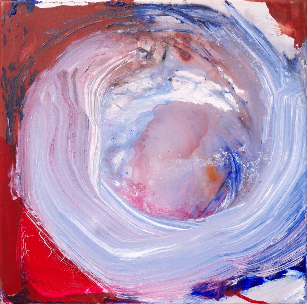 2005-37. Sin título – Acrílico sobre tela – 40x40cm. Año 2005