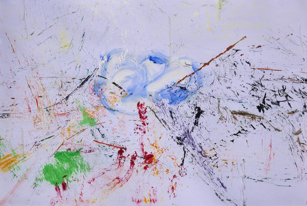 2010-26. Sin título – Acrílico sobre papel – 74x110cm. Año 2010