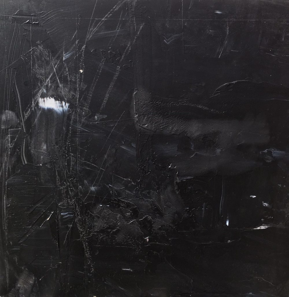 2018-28. Noche – Acrílico sobre MDF 50x50cm. Año 2018