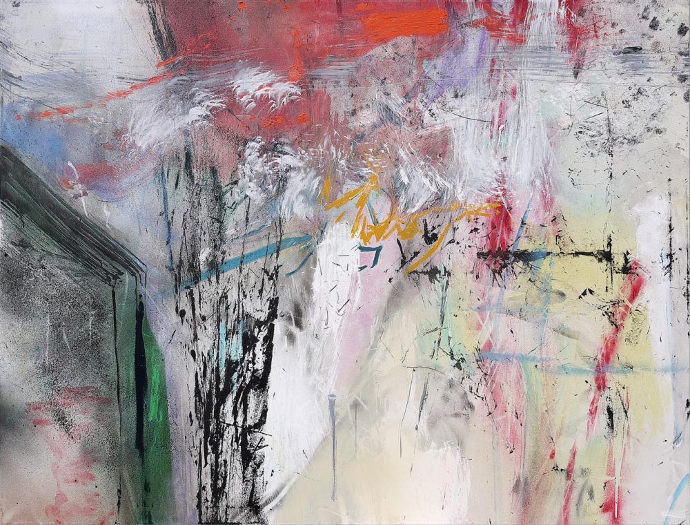 2010-83. Sin título – Técnica mixta sobre tela – 130x170cm. Año 2010