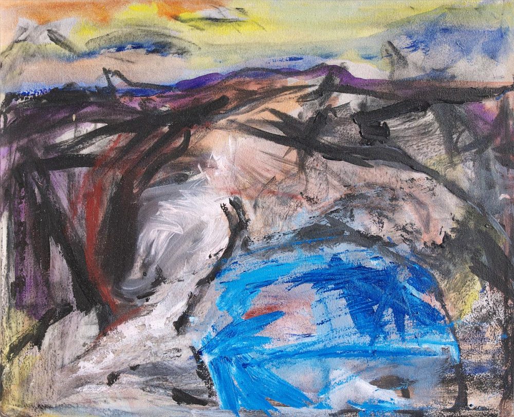 2010-73. Sin título – Acrílico sobre tela – 32x40cm. Año 2010