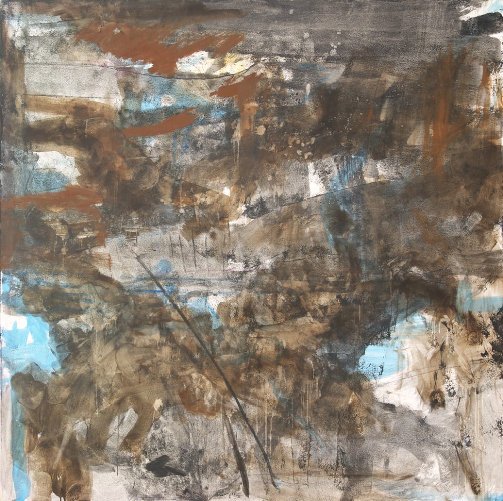 2012-48. Vislumbre – Acrílico sobre tela 180x180cm. Año 2012