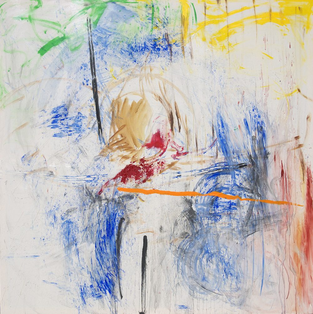 2015-30. Primitivo – Acrílico sobre tela 180x180cm. Año 2015